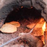 nectarome’s オーガニックガーデンでのパン作り風景（@ourika, Marrakech)
